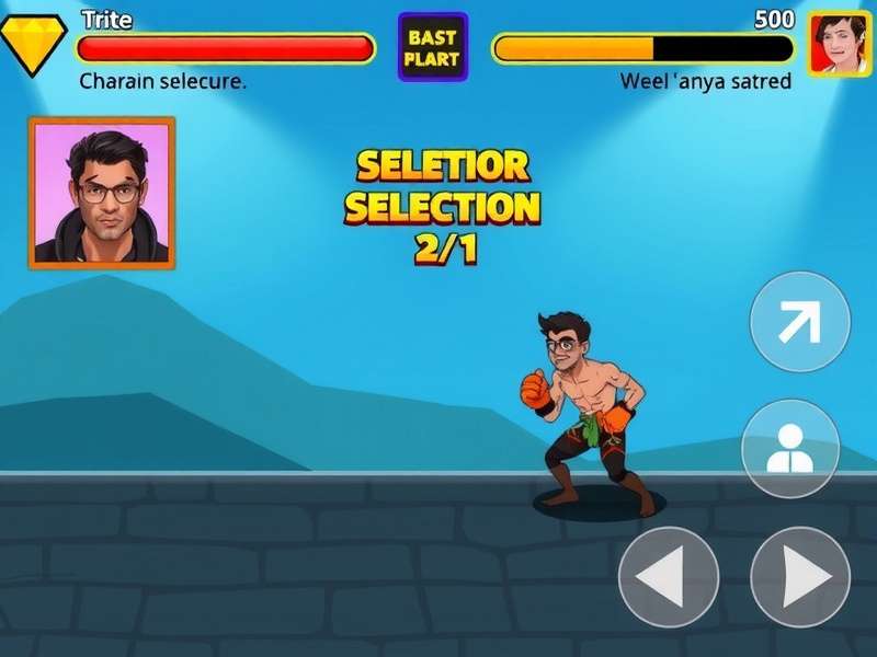 Haryanvi Power Puncher Game Screenshot